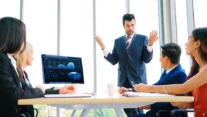 Read more about the article Speaking Up at Work Handling Meetings and Presentations When You Have a Stammer