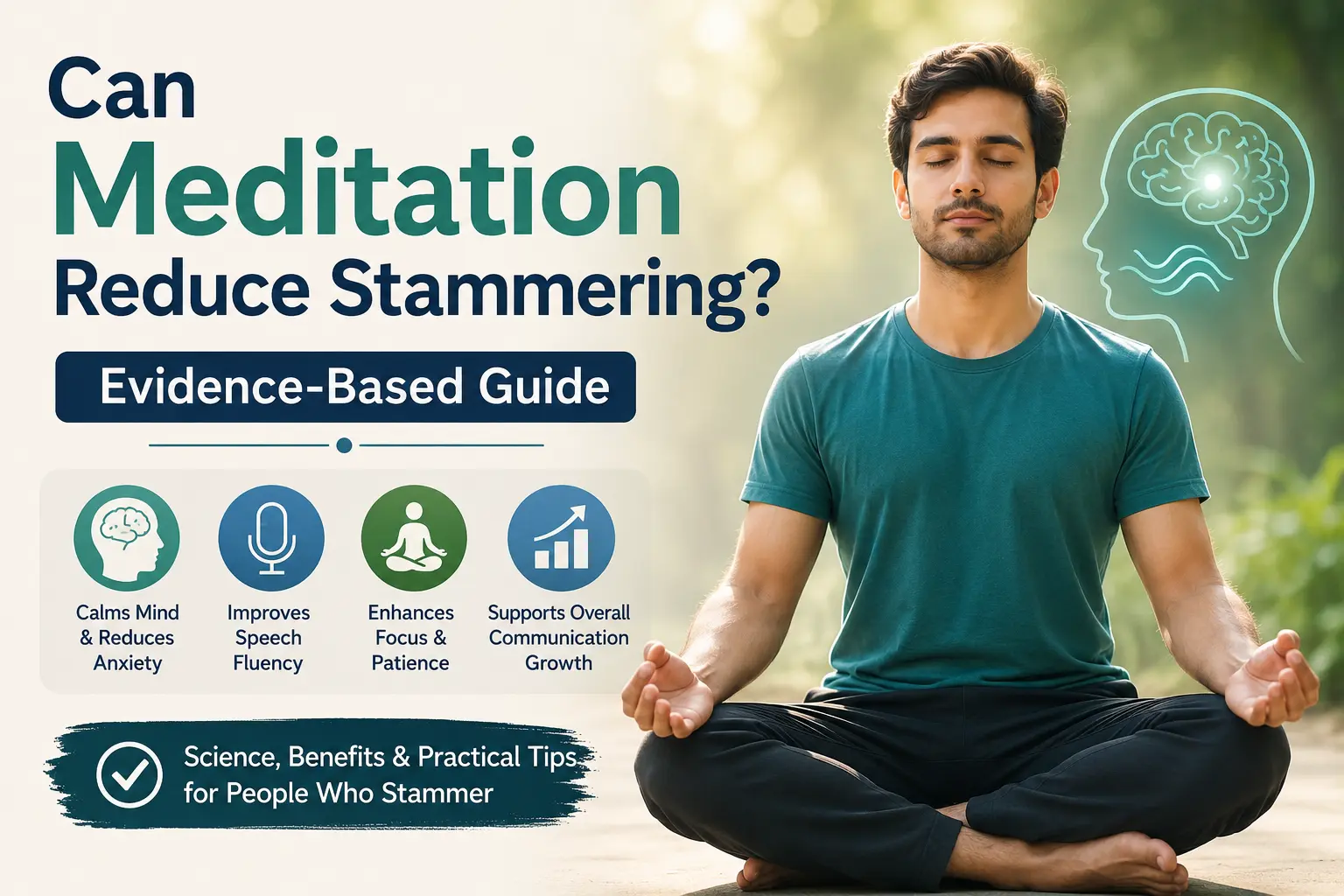 You are currently viewing Can Meditation Reduce Stammering? Evidence-Based Guide