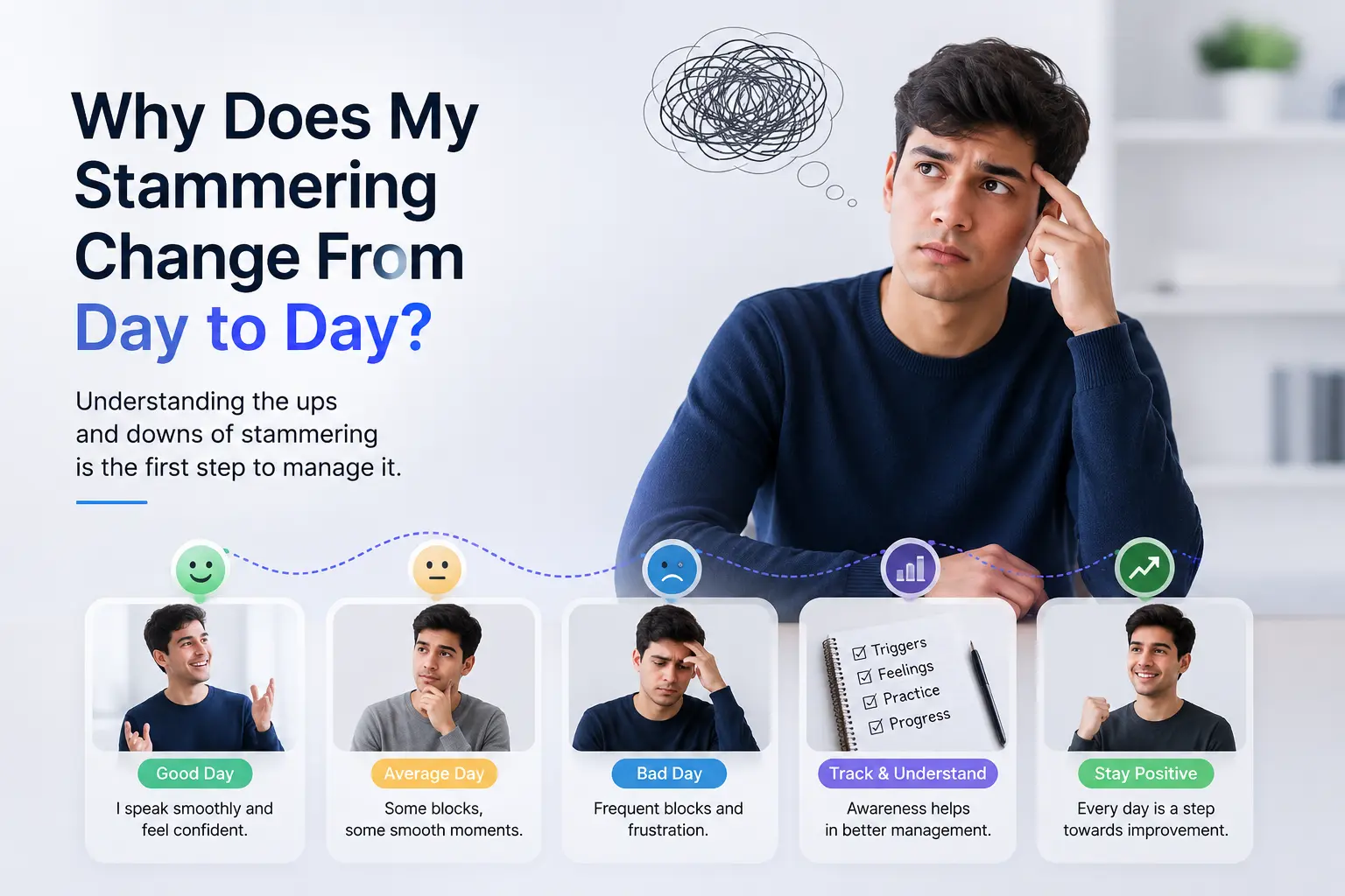 You are currently viewing Why Does My Stammering Change From Day to Day?