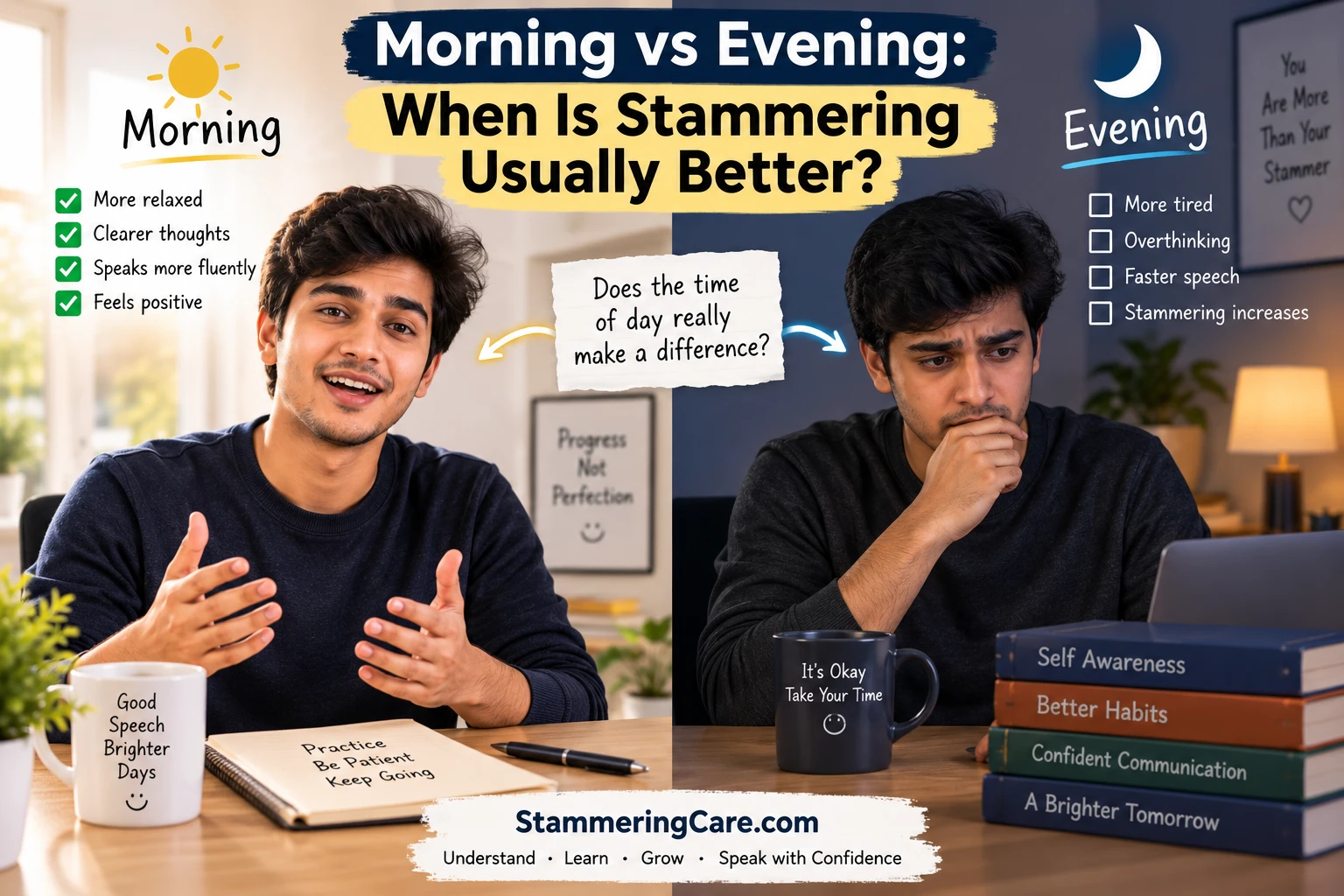 You are currently viewing Morning vs Evening: When Is Stammering Usually Better?